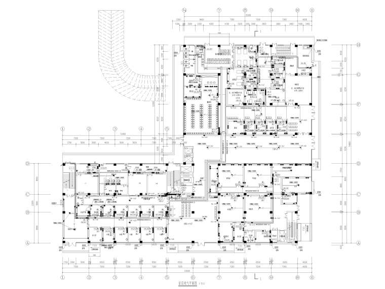 衛(wèi)生院新建項(xiàng)目電氣全套施工圖2021