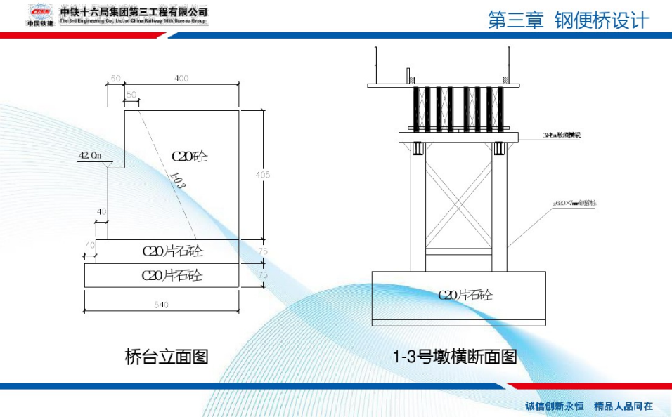 大流速深水裸露基巖水域鋼便橋施工技術(shù)