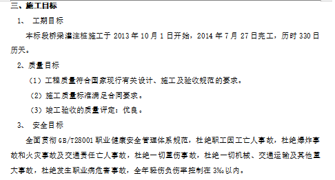 预应力砼T梁桥及现浇空心板桥桩基施工方案