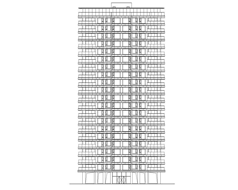 城市綜合體及配套設(shè)施建筑施工圖