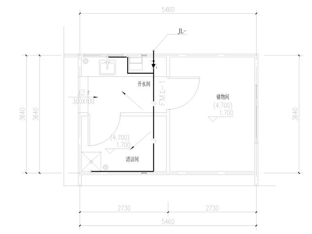 傳染病醫(yī)院為臨時(shí)醫(yī)院給排水施工圖