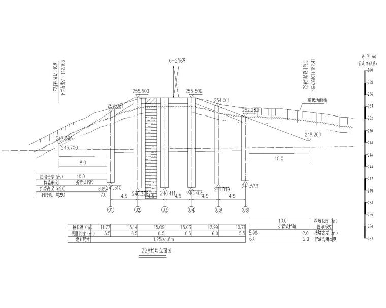 城市快速路高邊坡及支擋結構工程施工圖2020