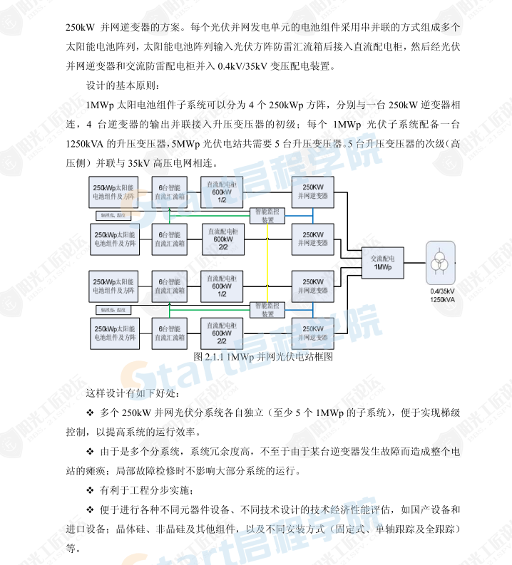 5MW大型并網(wǎng)光伏電站技術(shù)方案