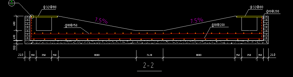 5米×25米洗車池詳圖