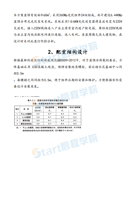 屋頂分布式光伏電站設(shè)計(jì)及施工方案2017