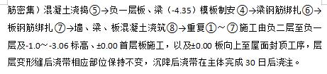 塔樓商業(yè)住宅雙層人防地下室工程施工方案