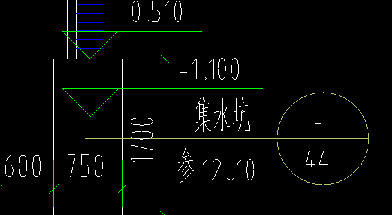 老师，汽车库集水坑怎么绘制？