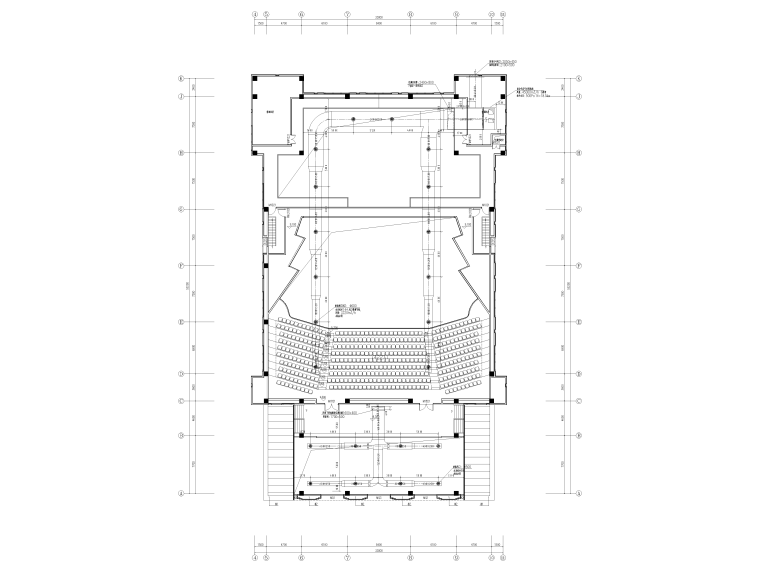 學(xué)校建設(shè)會堂暖通施工圖