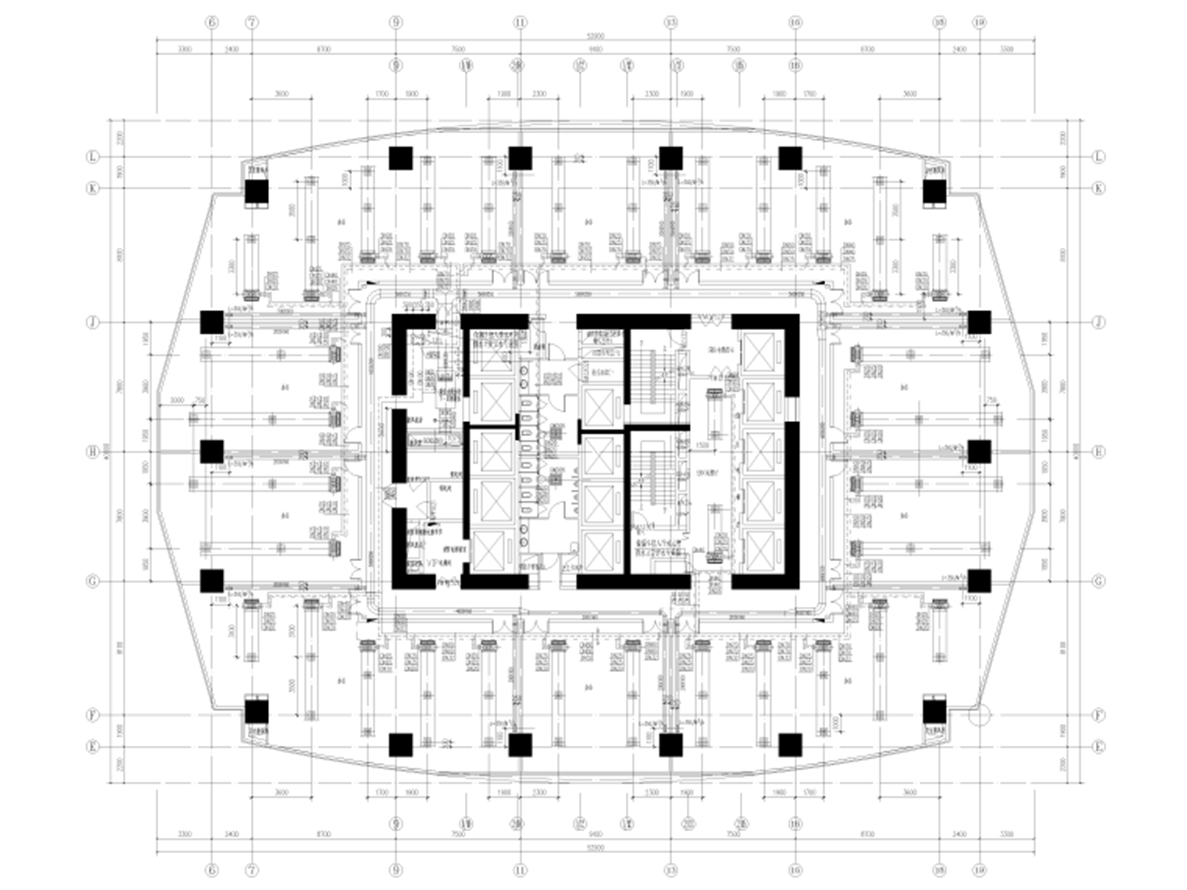超高層塔樓商業(yè)綜合體暖通施工圖