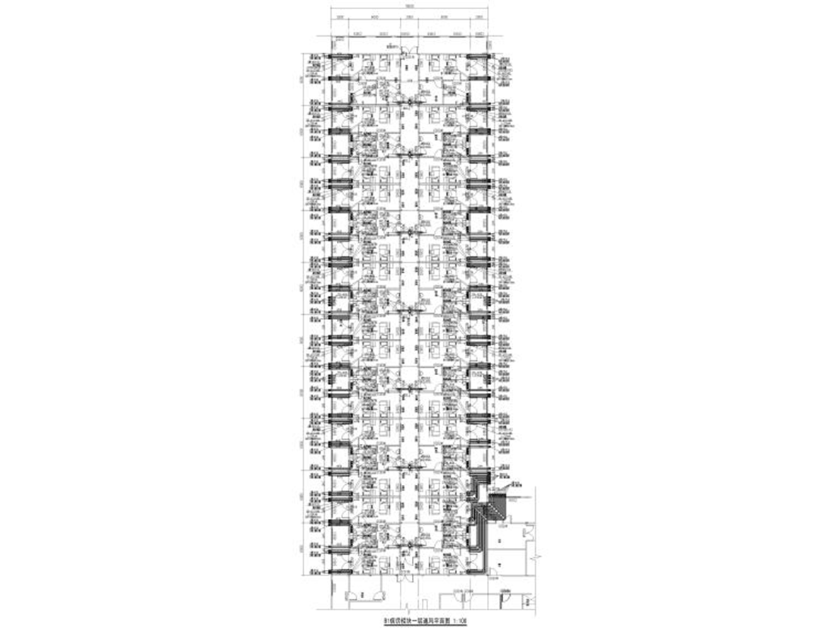 傳染病醫(yī)院為臨時醫(yī)院暖通施工圖