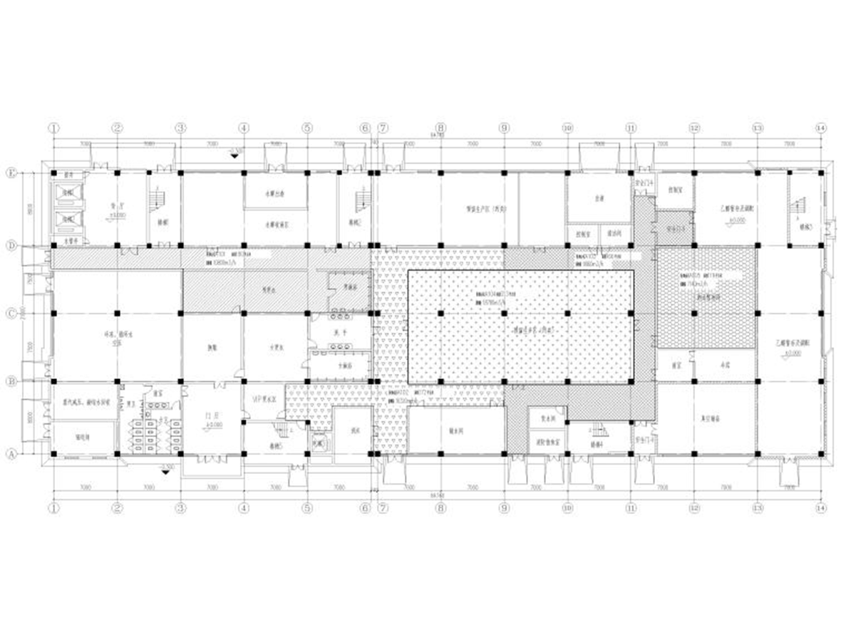 制藥廠廠房空調(diào)施工圖