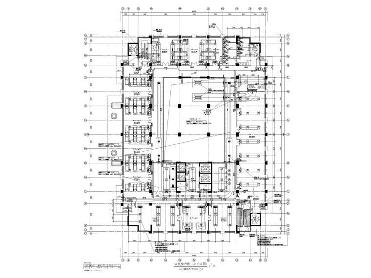 高層醫(yī)院暖通施工圖含計算書大樣圖2019