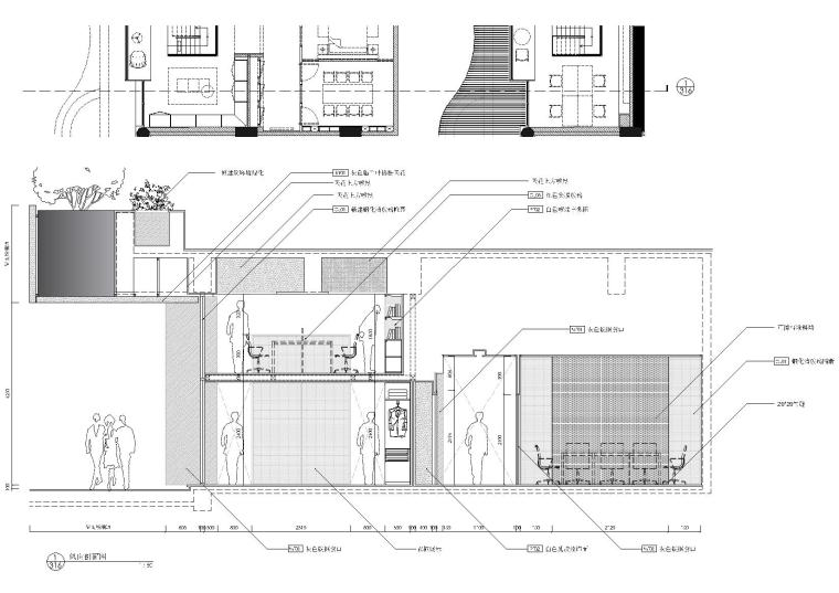 某品牌藝術(shù)展廳衣柜裝修施工圖設(shè)計