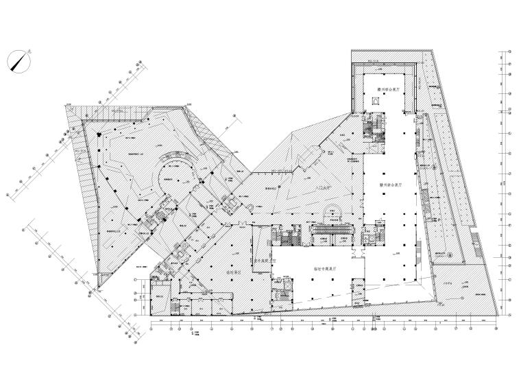 三層博物館展廳室內(nèi)裝修設(shè)計(jì)施工圖