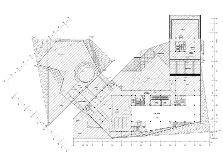 三層博物館展廳室內(nèi)裝修設(shè)計(jì)施工圖