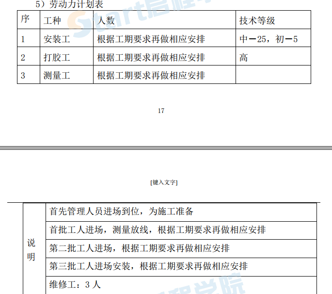 住宅門窗及欄桿供應及安裝施工組織方案