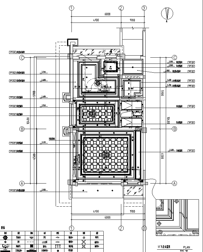 聯(lián)排別墅樣板間效果圖+施工圖CAD