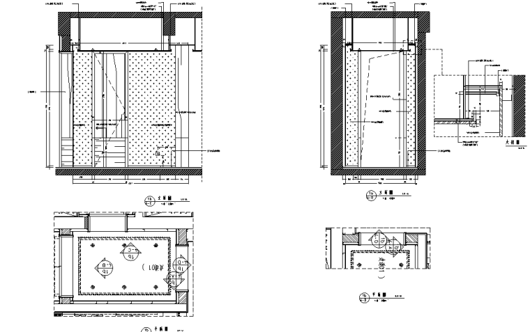 現(xiàn)代風(fēng)私墅官方攝影全套施工圖