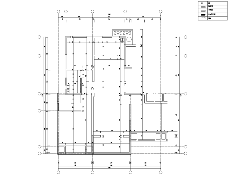 朋克風(fēng)現(xiàn)代風(fēng)輕奢樣板房施工圖CAD