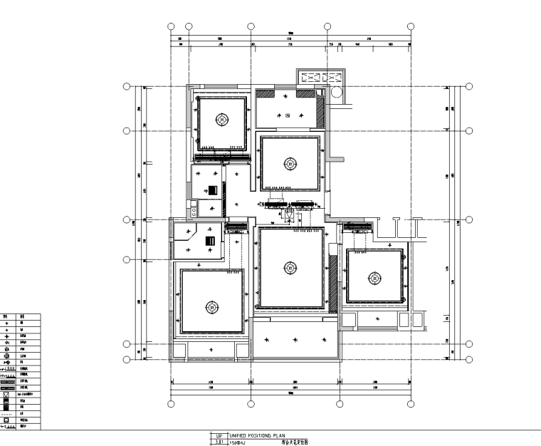 朋克風(fēng)現(xiàn)代風(fēng)輕奢樣板房施工圖CAD