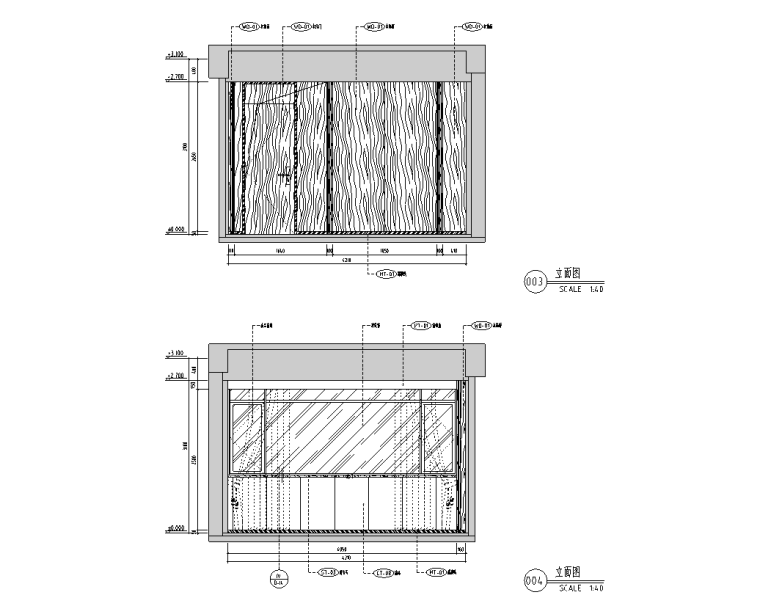 豪宅裝修全套施工圖設(shè)計(jì)CAD