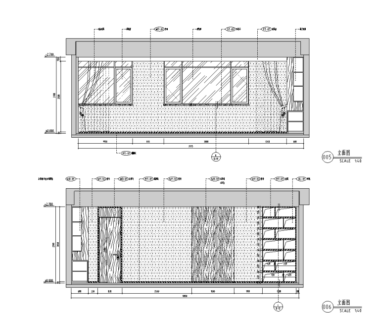 豪宅裝修全套施工圖設(shè)計(jì)CAD