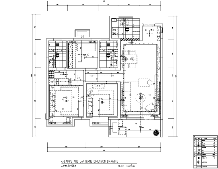 樣板房戶型圖設計+高清效果圖+施工圖