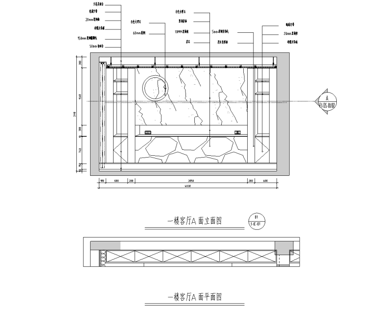 輕奢風格私人別墅施工圖CAD設計+效果圖