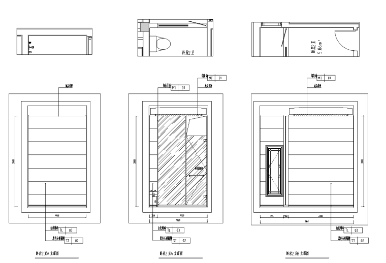 江南里別墅私宅內(nèi)裝施工+水電圖