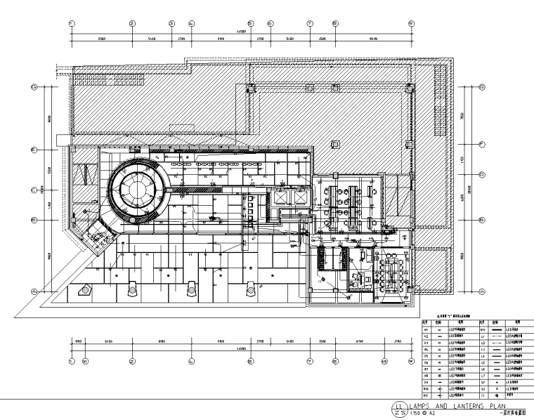 售樓處大展廳效果圖+施工圖設(shè)計