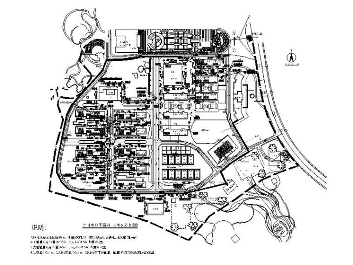 污水处理及再生水利用项目图纸