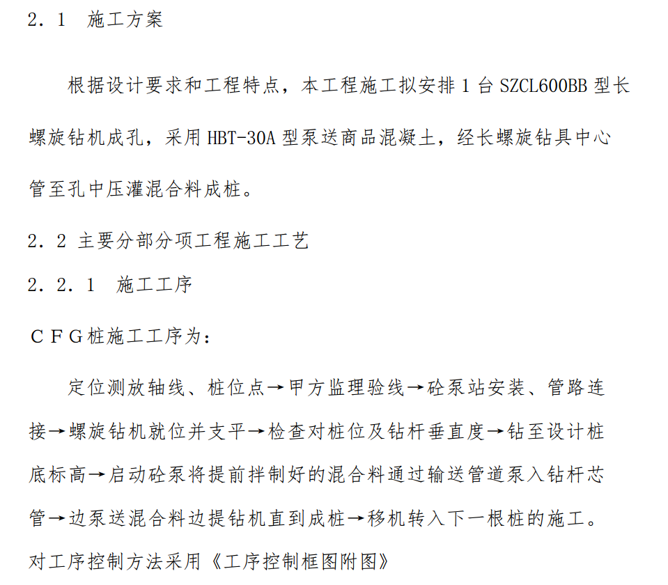 剪力墻結(jié)構(gòu)住宅樓CFG樁工程施工方案