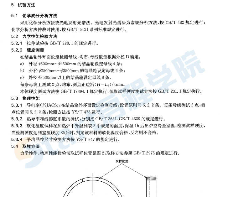 YBT 4546-2016 線棒材連鑄用結(jié)晶輪