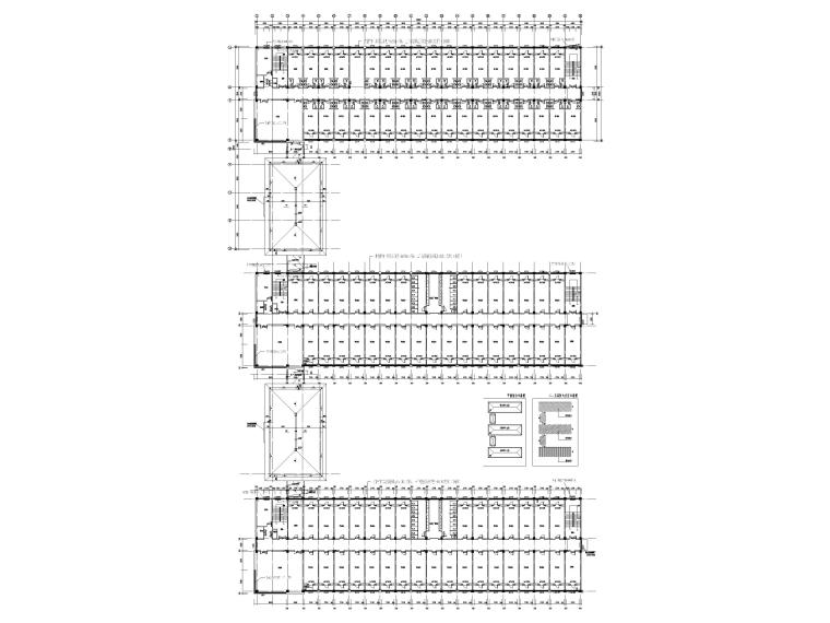 大学宿舍楼室内装修设计施工图