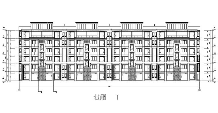 六層疊拼住宅170+180㎡戶型圖