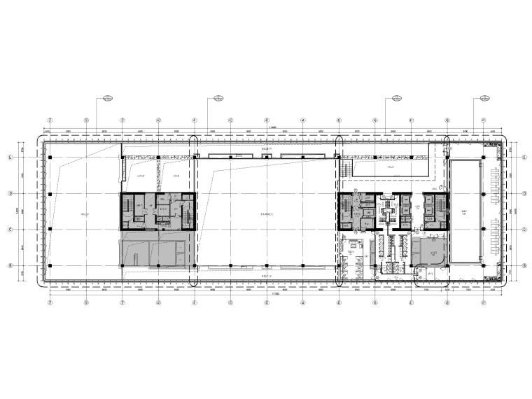 銀行科技研發(fā)中心室內(nèi)裝修施工圖