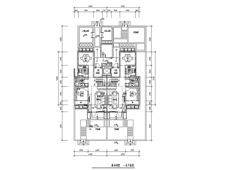 五层叠拼别墅120+130+135㎡户型图