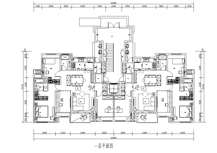 高层-联排洋房户型设计汇总