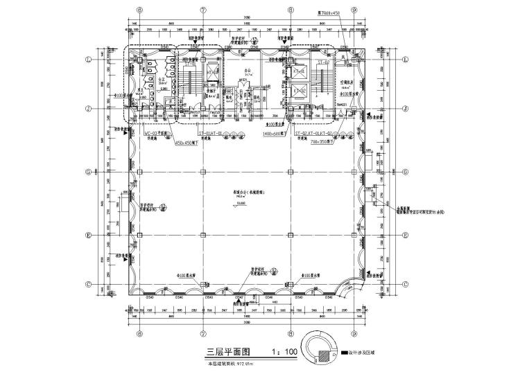 社区中心全套建筑图纸+效果图