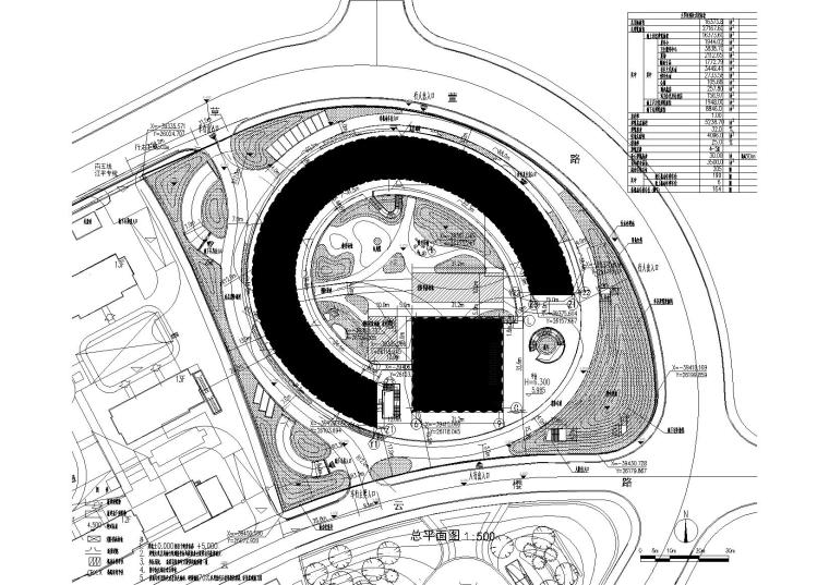 社区中心全套建筑图纸+效果图