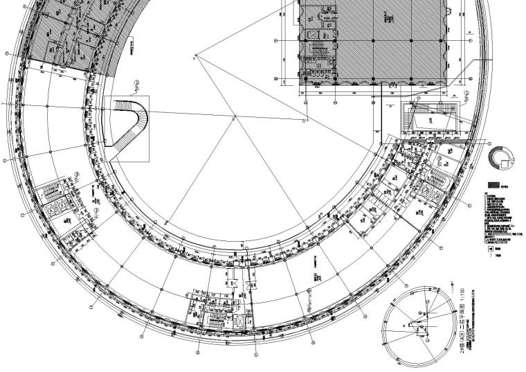 社区中心全套建筑图纸+效果图