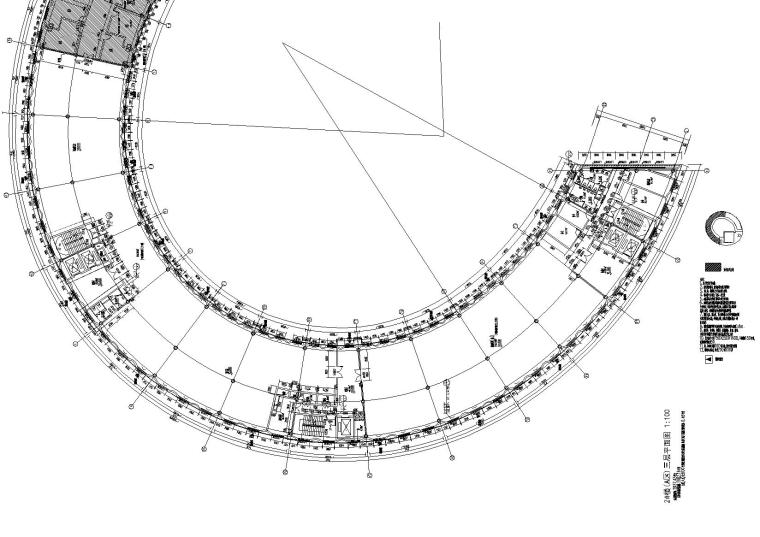 社区中心全套建筑图纸+效果图