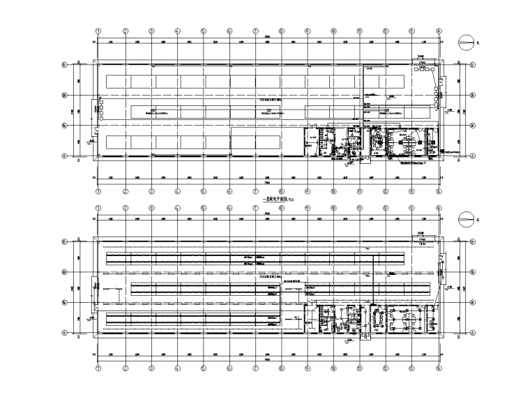 丁類廠房電氣施工圖