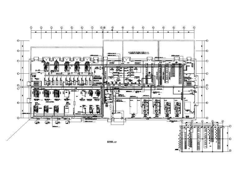 丁類廠房電氣施工圖