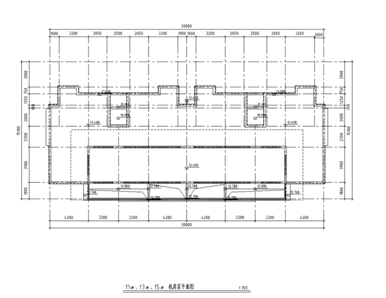 四層疊拼別墅 160+180㎡戶型圖