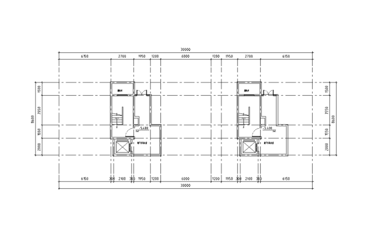 四層疊拼別墅 160+180㎡戶型圖