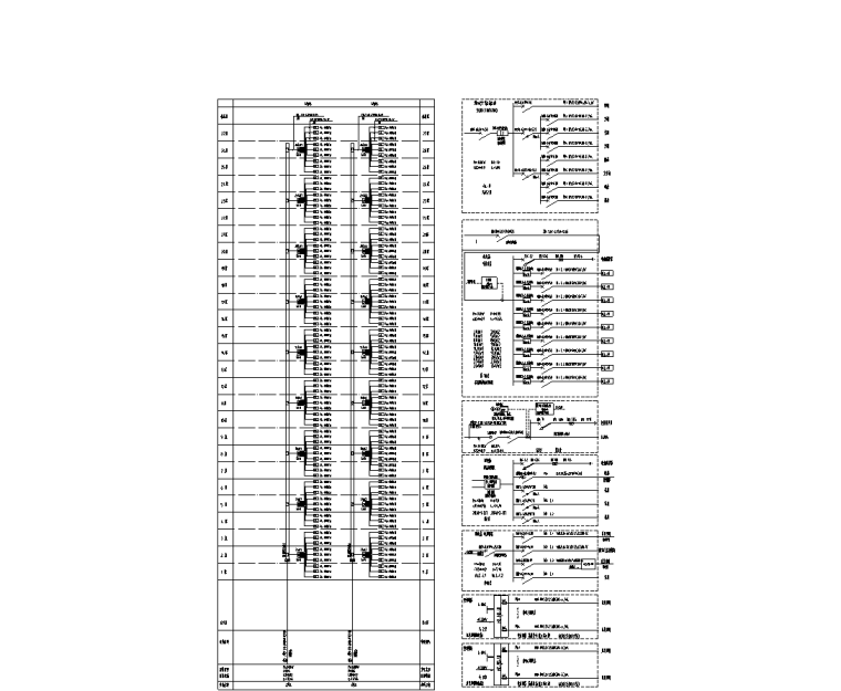 27層框架住宅機(jī)電施工圖