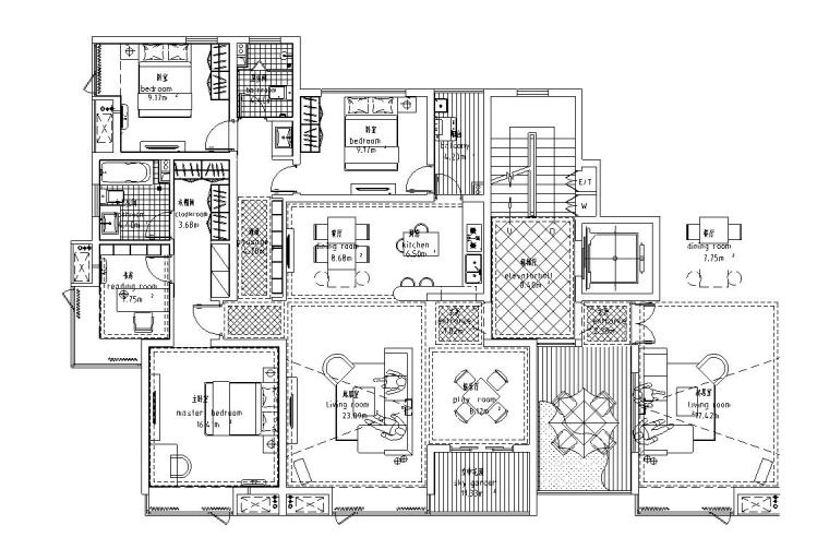 高層戶型圖- 城建戶型匯總