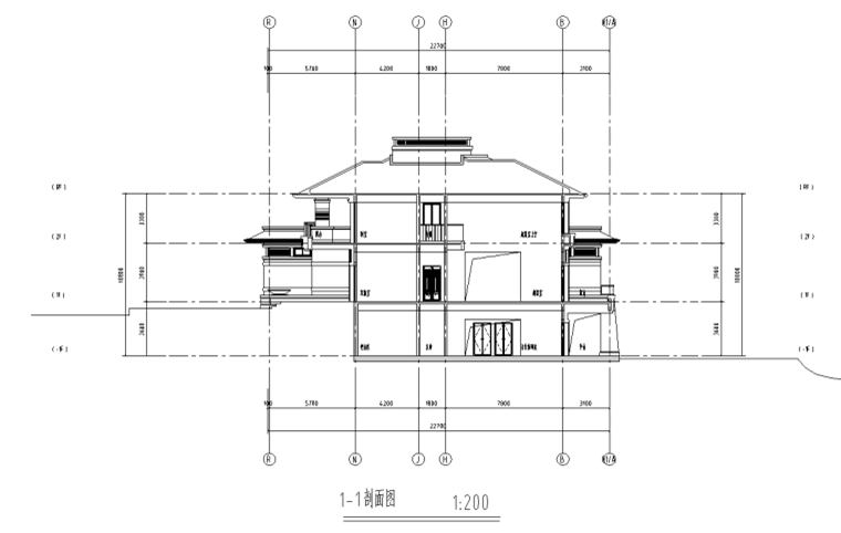 大獨棟-節(jié)點戶型圖設(shè)計