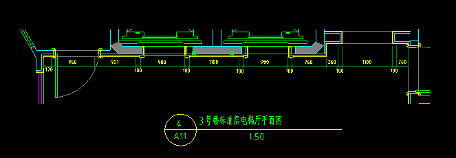 某高檔花園小區(qū)入戶大堂施工圖